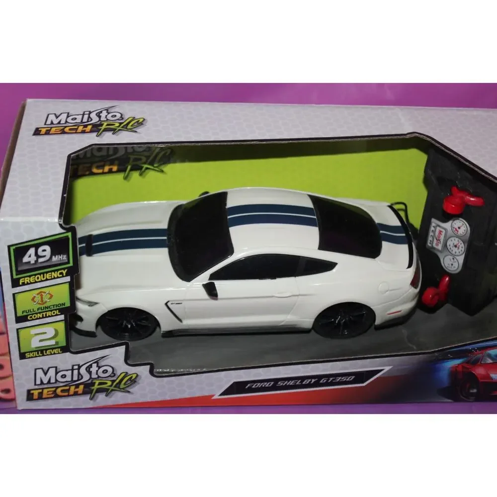 Maisto Tech R/C Ford Shelby Mustang GT350 1:24 Street Series 2020 Toy Vehicle